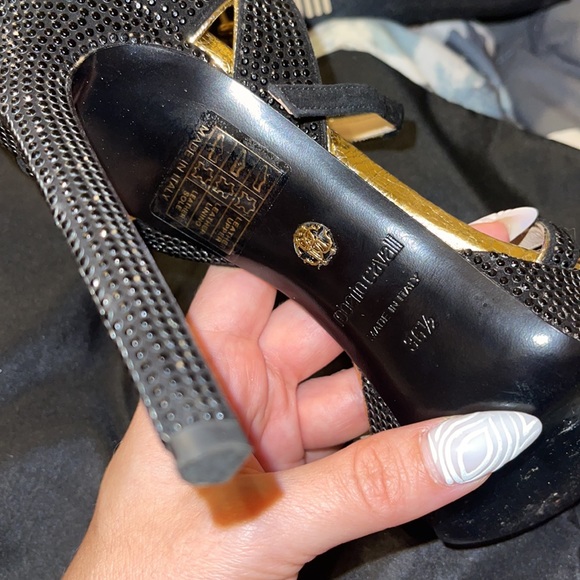 Roberto Cavalli Embellished Sandals - Picture 7 of 12